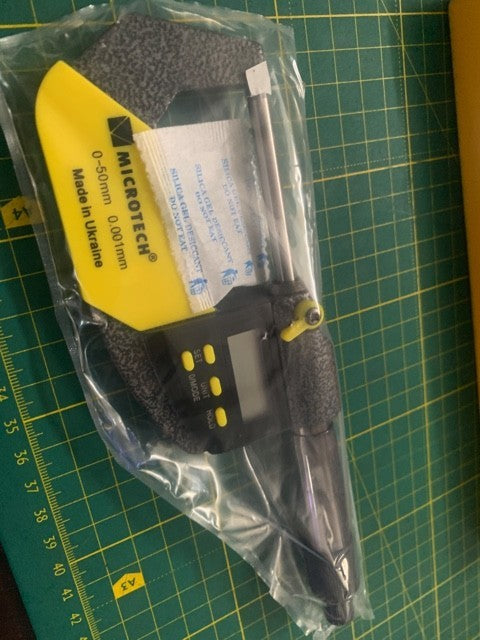 Double range digital micrometer IP65 COOLANT PROOF 0-2 inch