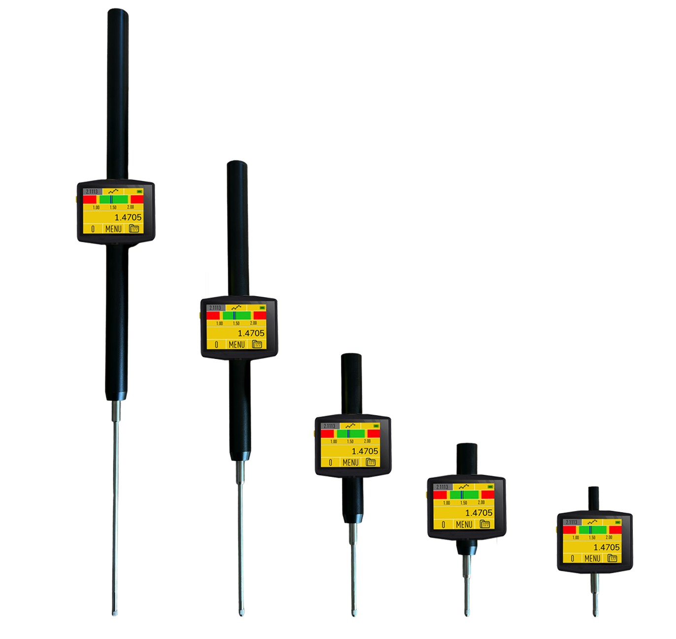Sub-micron Industry 4.0 indicator Tablet Wireless 0-25.4mm/0-1inch