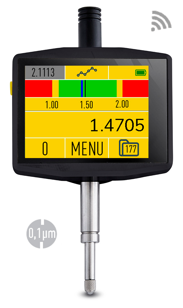 Sub-micron Industry 4.0 indicator Tablet Wireless 0-25.4mm/0-1inch
