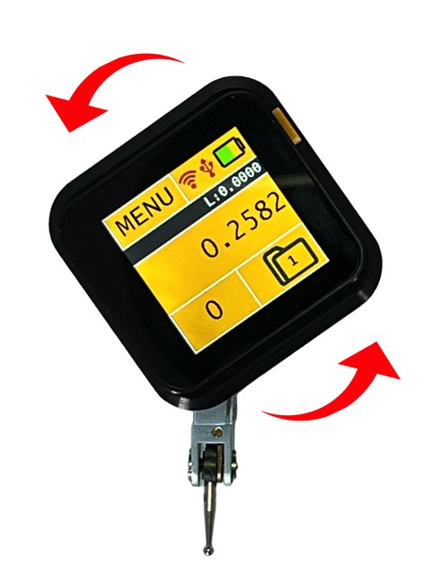 Computerized test indicator Wireless 12.8mm Probe Tip