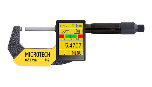 Double range computerized micrometer IP65 COOLANT PROOF 0-2 inch