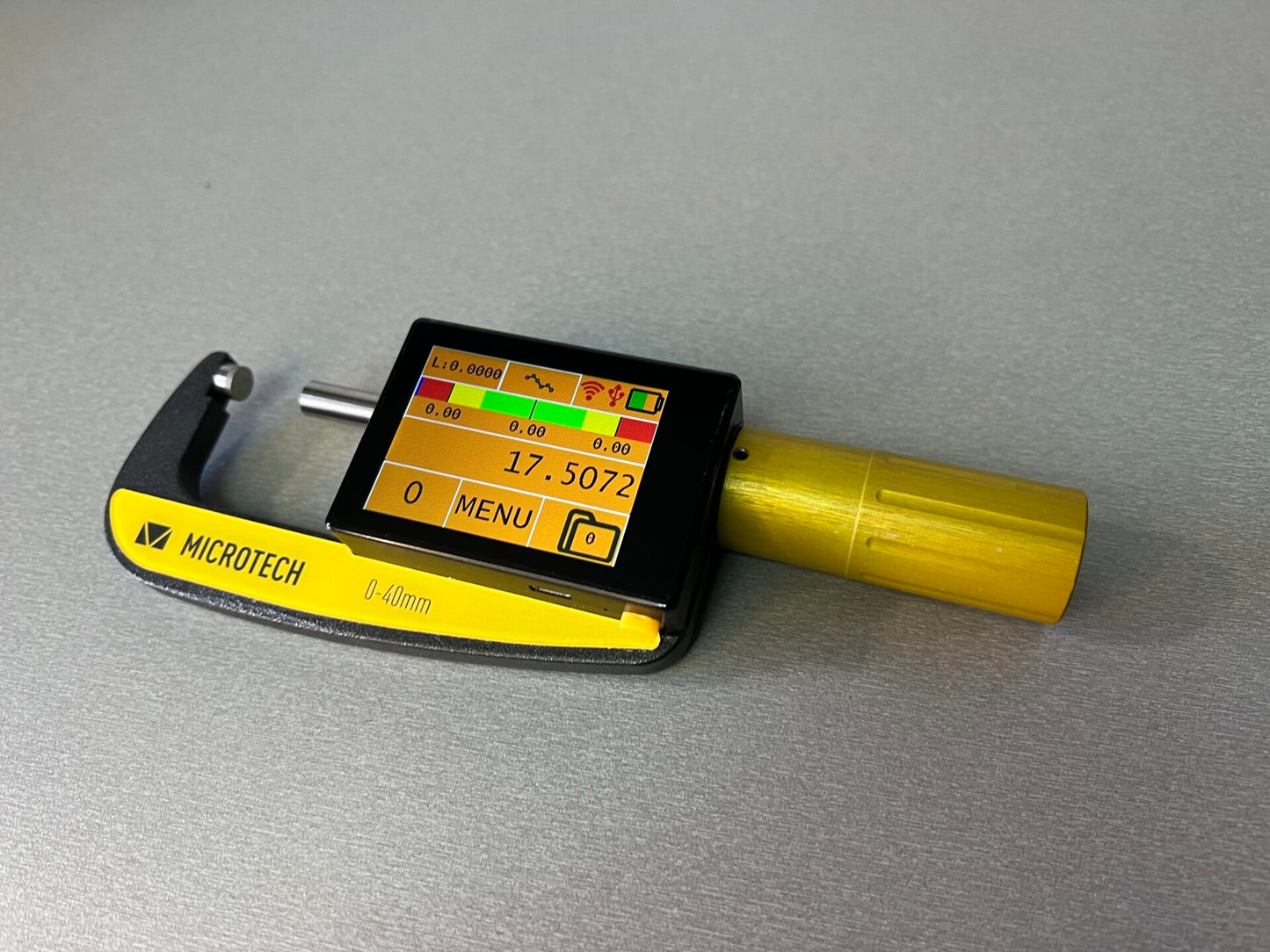 Computerized micrometer non-rotating spindle IP65 COOLANT PROOF 0-1.5inch