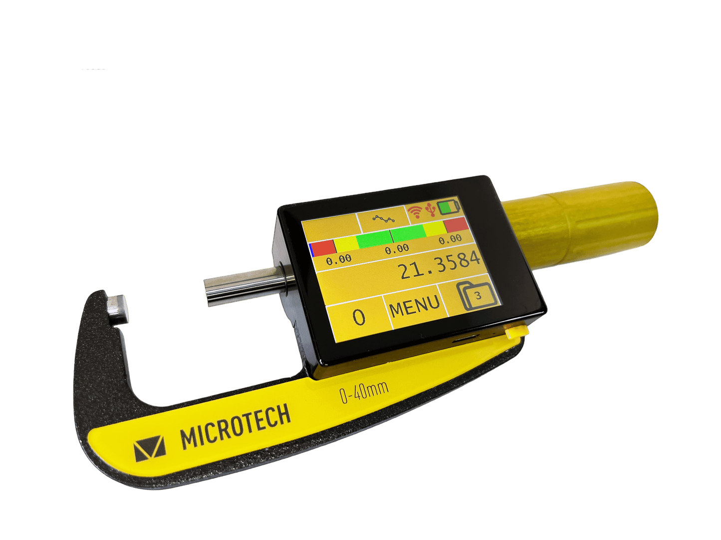 Computerized micrometer non-rotating spindle IP65 COOLANT PROOF 0-1.5inch